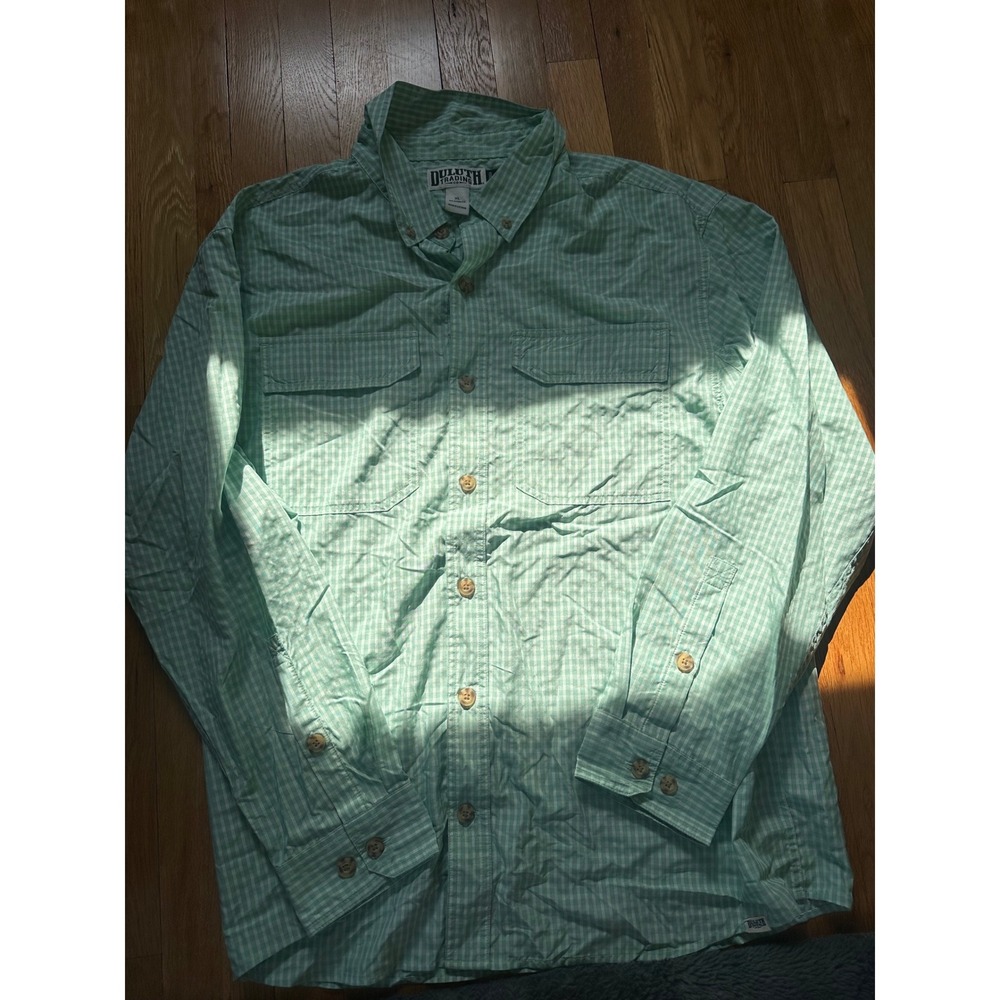 Mens XL Duluth trading co button down shirt